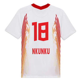 Red Bull Leipzig 2020-21 Home Shirt ((Excellent) S) (Nkunku 18)_2