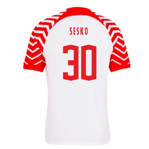 Red Bull Leipzig 2023-24 Home Shirt (L) (Sesko 30) (Good)_1