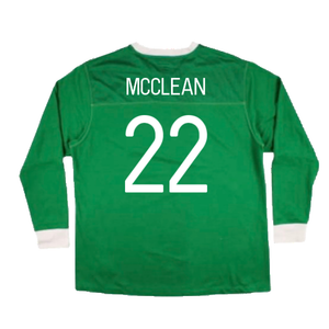 Republic of Ireland 2011-12 Long Sleeve Home Shirt (2XL) (Excellent) (McClean 22)_1