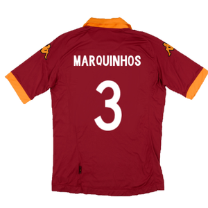 Roma 2012-13 Home Shirt (MB) (Marquinhos 3) (Very Good)_1