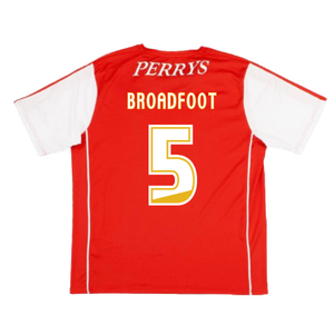 Rotherham 2015-16 Home Shirt (L) (Very Good) (Broadfoot 5)_1