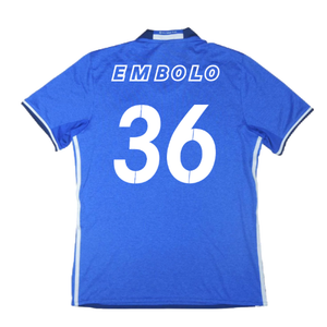 Schalke 2016-18 Home Shirt (M) (Excellent) (Embolo 36)_1