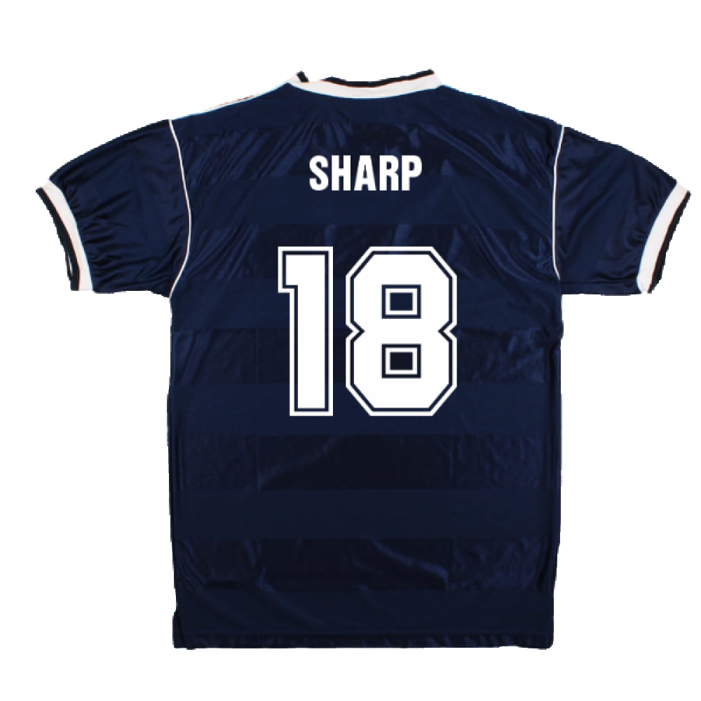 Scotland 1986-88 Score Draw Retro Home Shirt (M) (Sharp 18) (Excellent ...