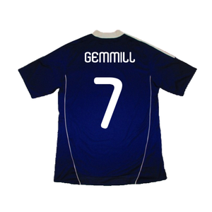 Scotland 2010-11 Home Shirt (Excellent) (GEMMILL 7)_1