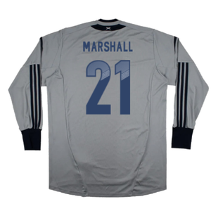 Scotland 2012-13 Long Sleeve Goalkeeper Home Shirt (XXL) (Good) (Marshall 21)_1