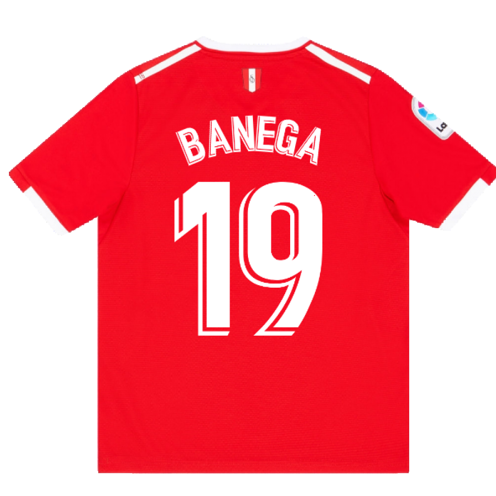 Sevilla 2017-18 Away Shirt ((Excellent) L) (Banega 19)_2