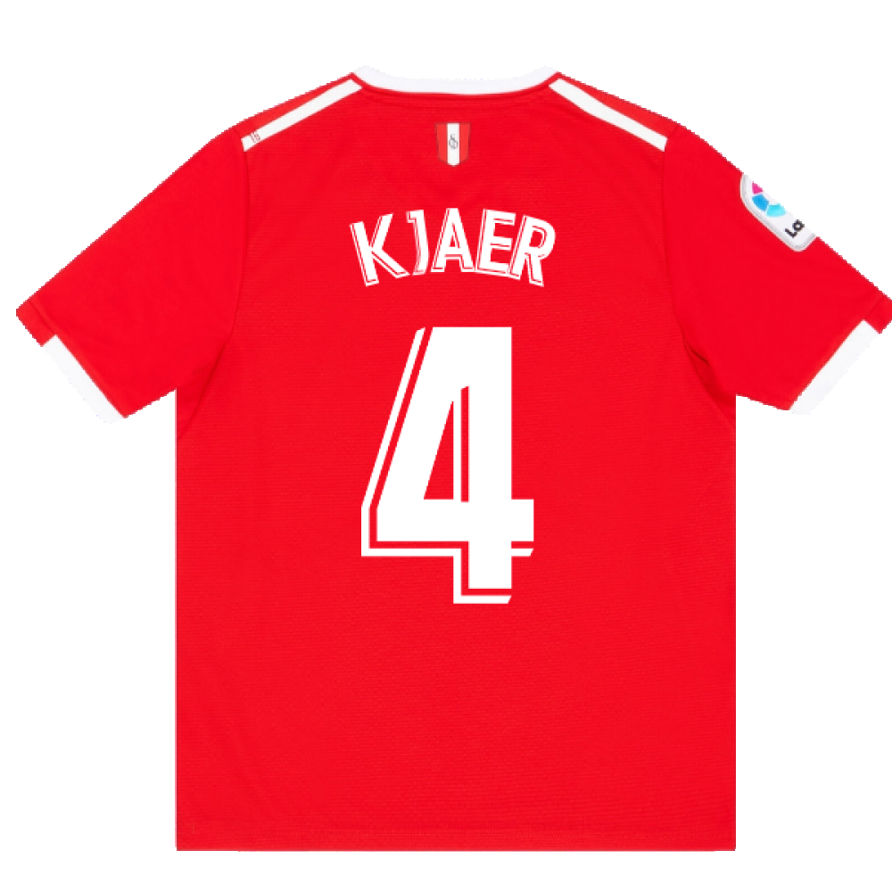 Sevilla 2017-18 Away Shirt ((Excellent) L) (KJAER 4)_2