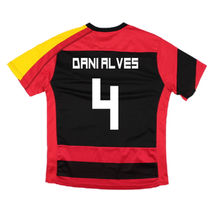 Seville 2009-10 European Away Shirt (L) (Excellent) (DANI ALVES 4)_1