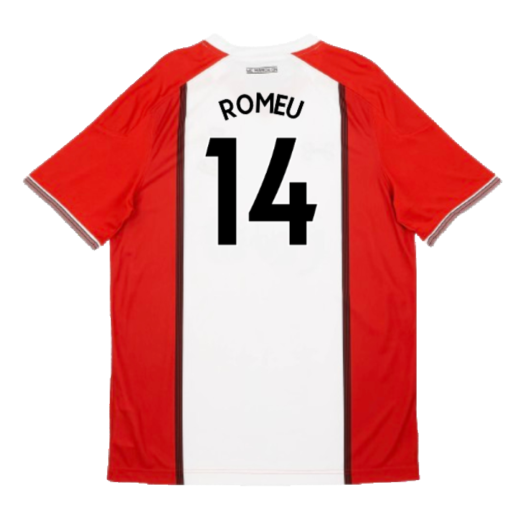 Southampton 2017-2018 Home Shirt (L) (Excellent) (Romeu 14)_1