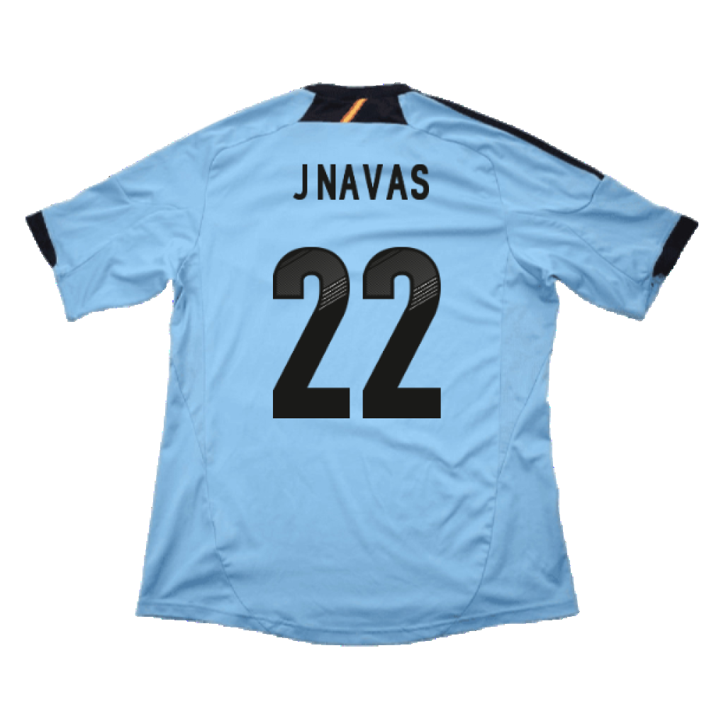 Spain 2012-13 Away Shirt (XLB) (Very Good) (J Navas 22)_1