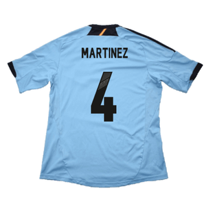 Spain 2012-13 Away Shirt (L) (Excellent) (Martinez 4)_1