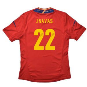 Spain 2012-13 Home Shirt (S) (Excellent) (J Navas 22)_1