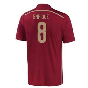 Spain 2015-16 Home Shirt (Excellent) (ENRIQUE 8)_1