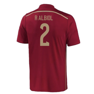 Spain 2015-16 Home Shirt (Excellent) (R Albiol 2)_1