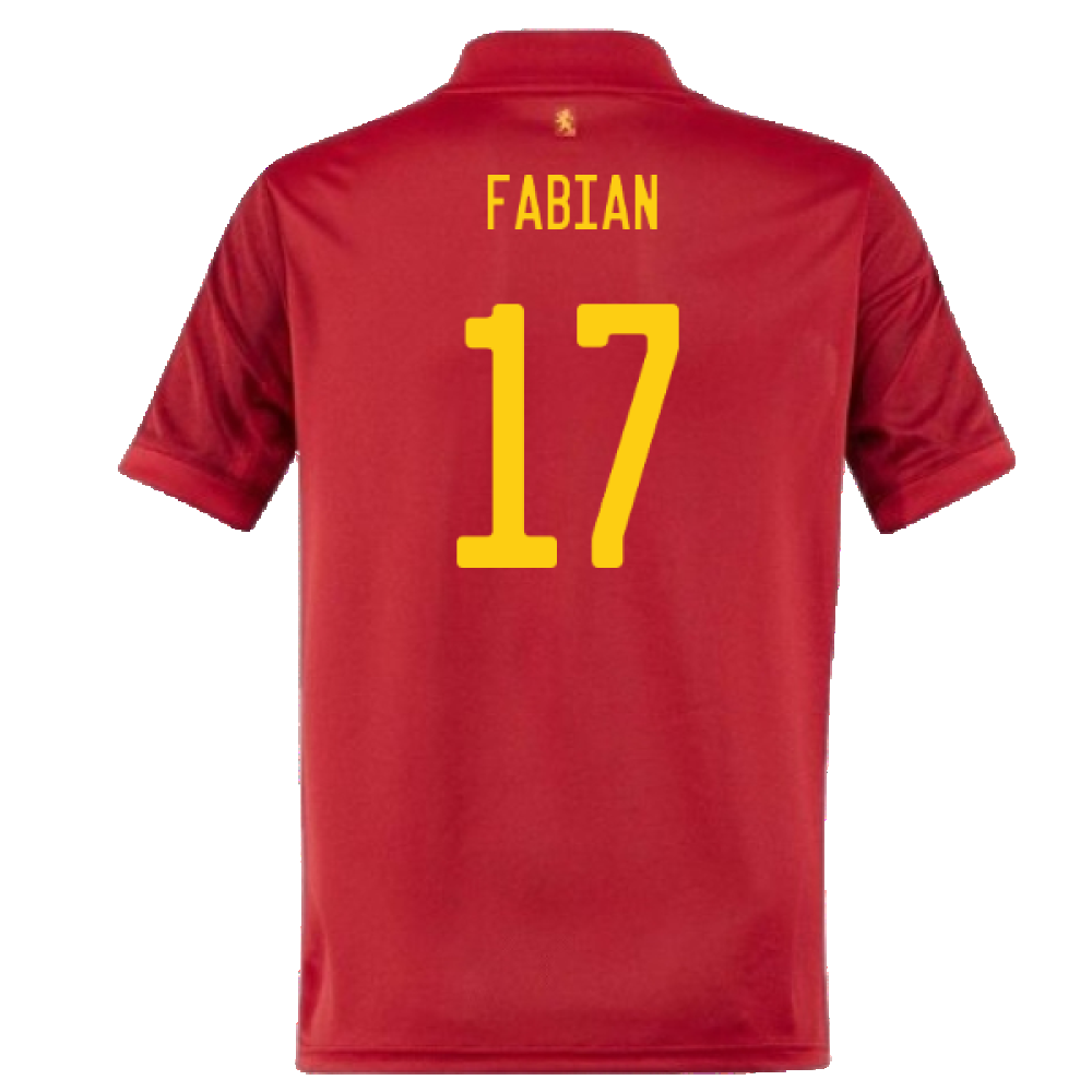 Spain 2020-21 Home Shirt (S) (Good) (FABIAN 17)_1
