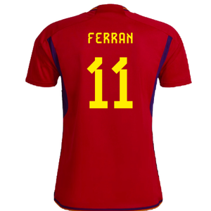 Spain 2022-23 Home Shirt (Womens XL-) (Ferran 11) (Mint)_1