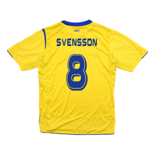 Sweden 2006-07 Home Shirt (XL) (Excellent) (Svensson 8)_1