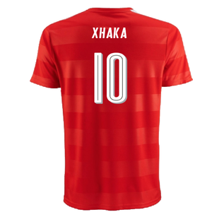 Switzerland 2016-17 Home Shirt (Excellent) (Xhaka 10)_1