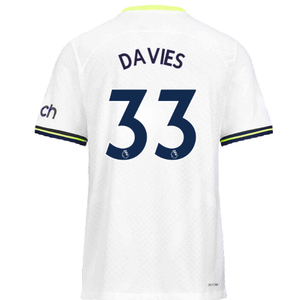 Tottenham 2022-23 Home Shirt (7-8y) (DAVIES 33) (Mint)_1