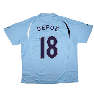 Tottenham Hotspur 2010-11 Away Shirt (Sponsorless) (2xL) (Defoe 18) (Excellent)_1