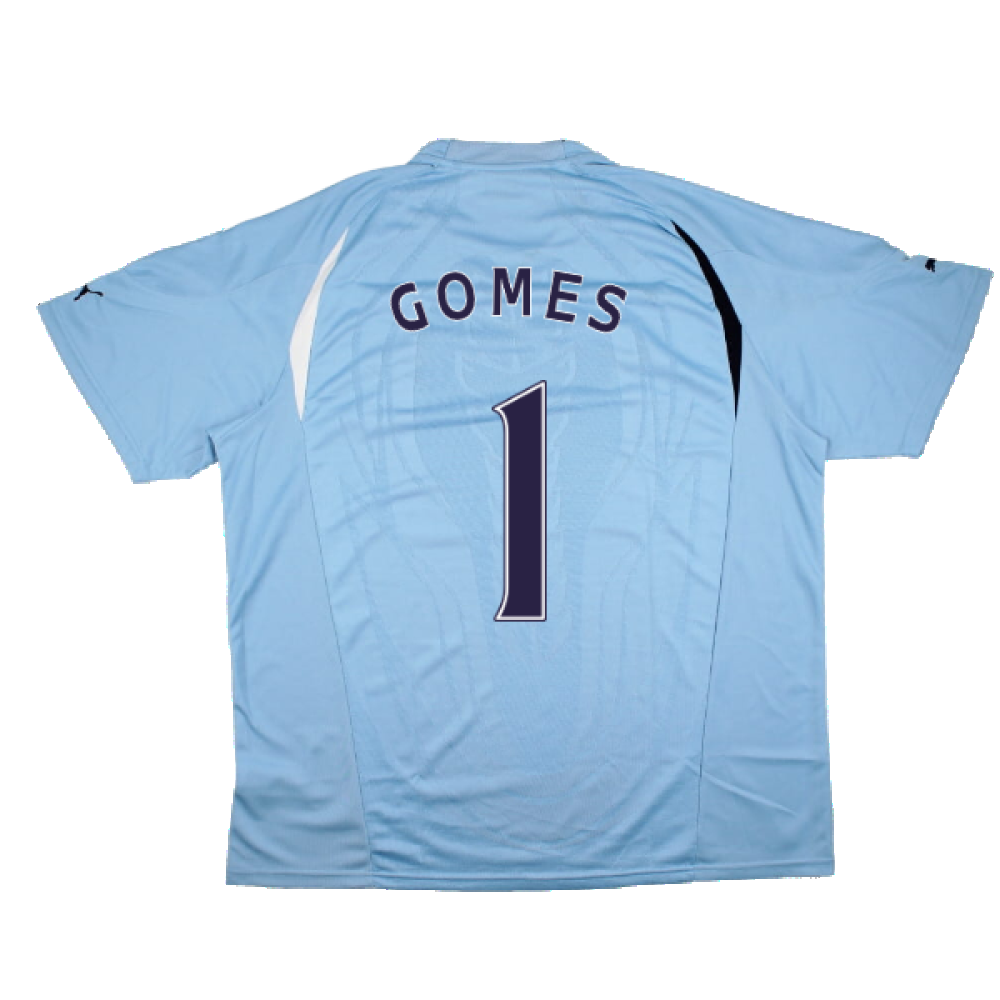 Tottenham Hotspur 2010-11 Away Shirt (Sponsorless) (2xL) (Gomes 1) (Excellent)_1