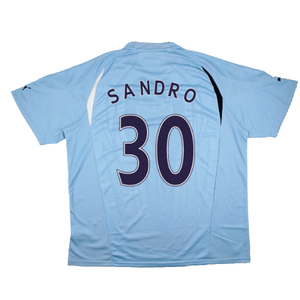 Tottenham Hotspur 2010-11 Away Shirt (Sponsorless) (2xL) (Sandro 30) (Excellent)_1