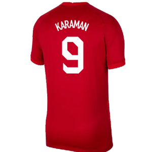 Turkey 2020-21 Away Shirt (M) (KARAMAN 9) (Good)_1