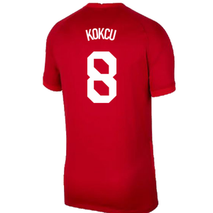 Turkey 2020-21 Away Shirt (M) (KOKCU 8) (Good)_1