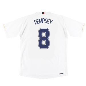 USA 2006-07 Home Shirt (S) (Good) (Dempsey 8)_1