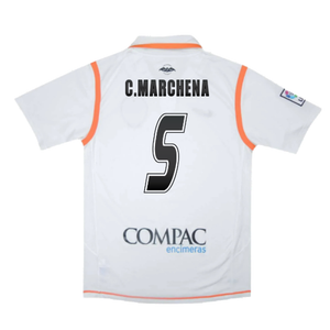 Valencia 2007-08 Home Shirt (XL) (Excellent) (C.Marchena 5)_1