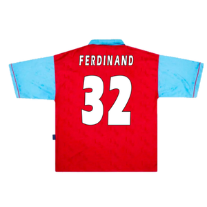 West Ham 1995-97 Home Shirt (XXL) (Mint) (Ferdinand 32)_1