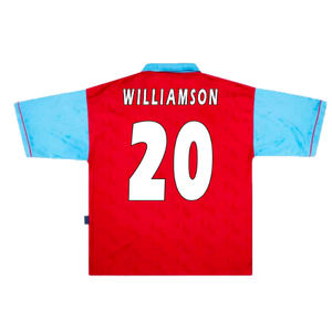 West Ham 1995-97 Home Shirt (XXL) (Mint) (Williamson 20)_1