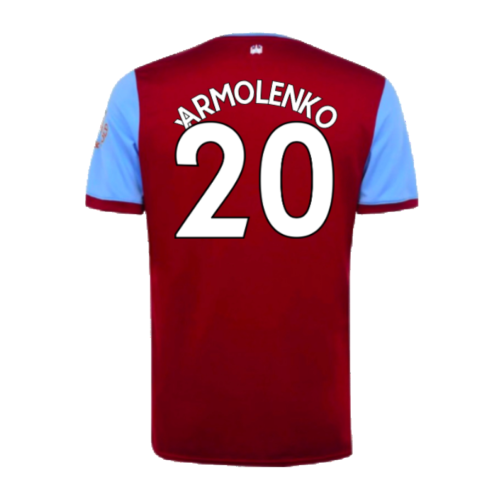West Ham United 2019-20 Home Shirt (S) (Good) (YARMOLENKO 20)_1
