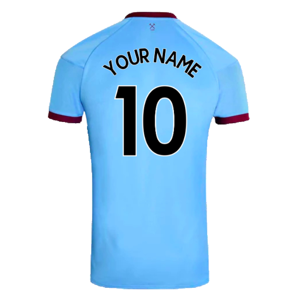 West Ham United 2020-21 Away Shirt (M) (Your Name 10) (Mint)_1