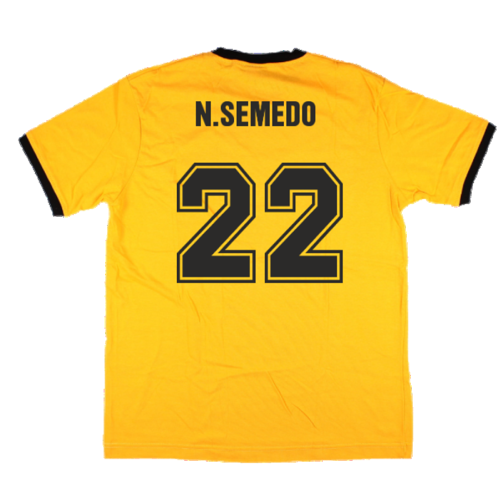 Wolves Toffs Retro Home Shirt (L) (N.Semedo 22) (BNWT)_1
