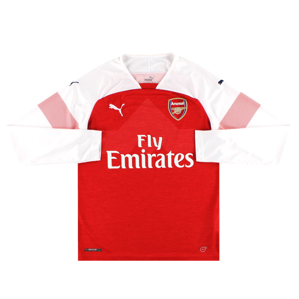 2018-19 Arsenal Puma Home Shirt L/S M
