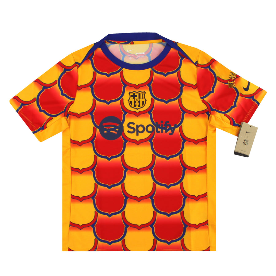 2023-24 Barcelona Nike Dri-FIT Pre-Match Top *BNIB* L