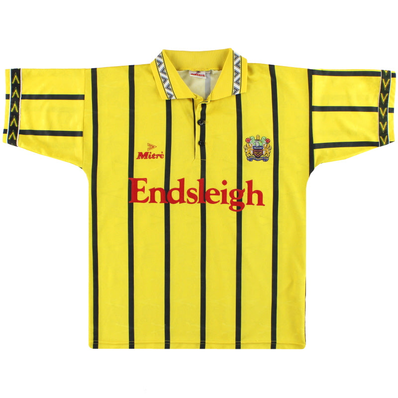 1993-95 Burnley Mitre Away Shirt XL