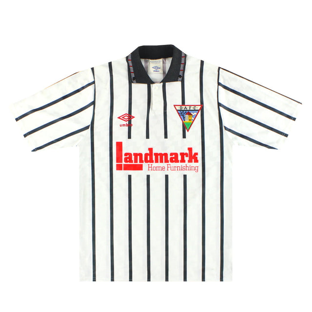 1990-92 Dunfermline Umbro Home Shirt #7 S