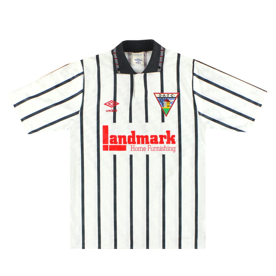 1990-92 Dunfermline Umbro Home Shirt #7 S