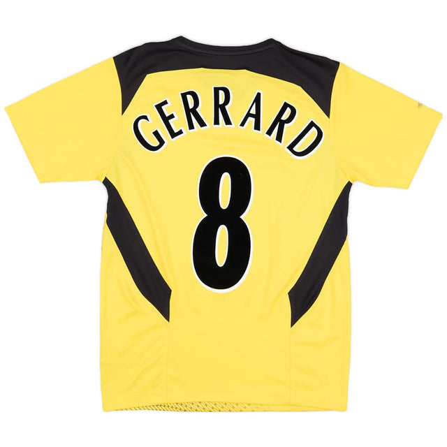 Liverpool 2004-05 Away Shirt Gerrard 8 M