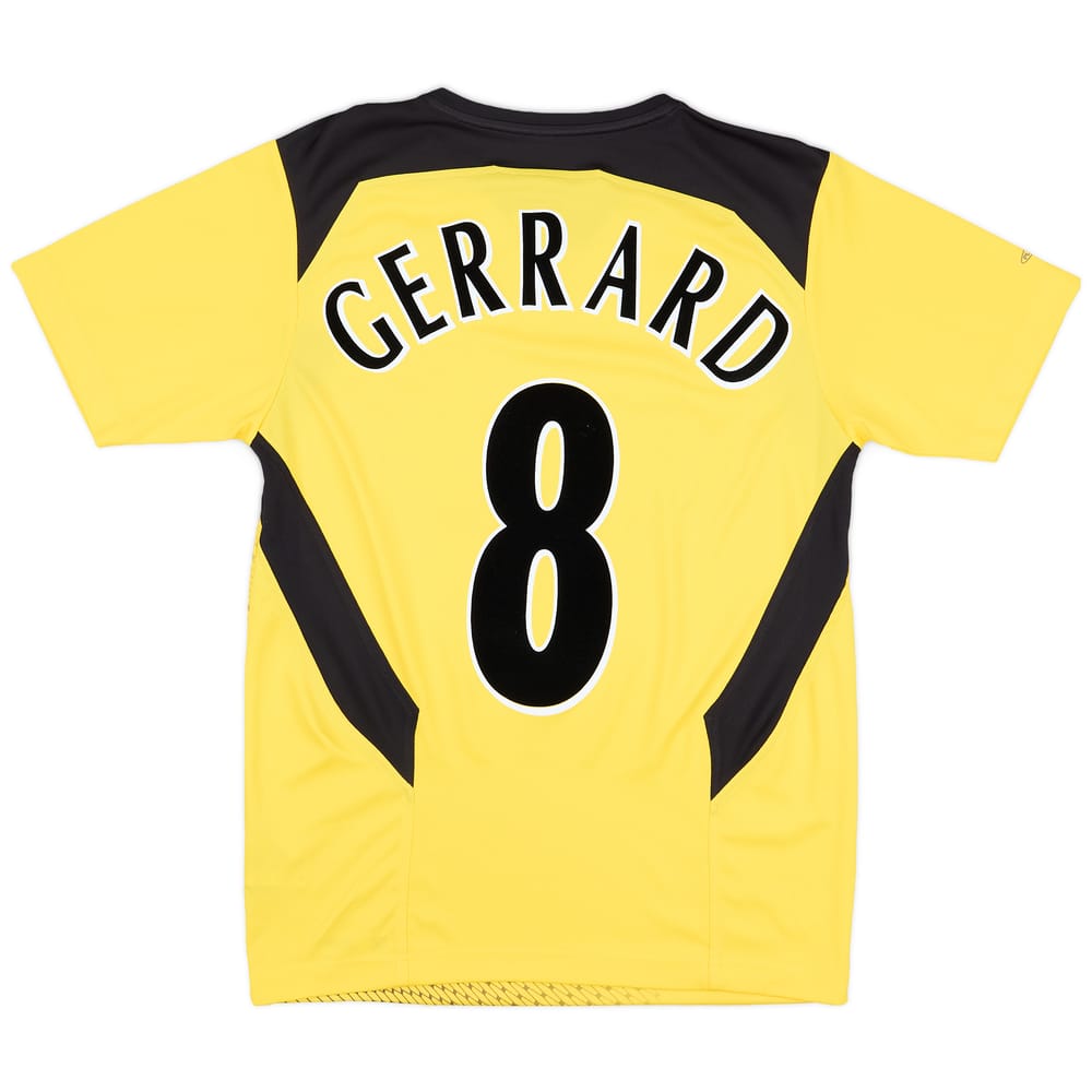 Liverpool 2004-05 Away Shirt Gerrard 8 XL