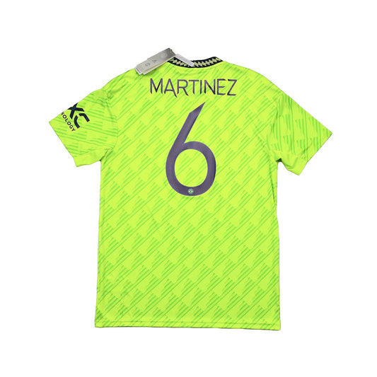 CULT KITS - 2022/23 MANCHESTER UNITED MARTINEZ #6 *BNWT* THIRD SHIRT (MULTIPLE SIZES) ADIDAS, Medium / Manchester United / 2022