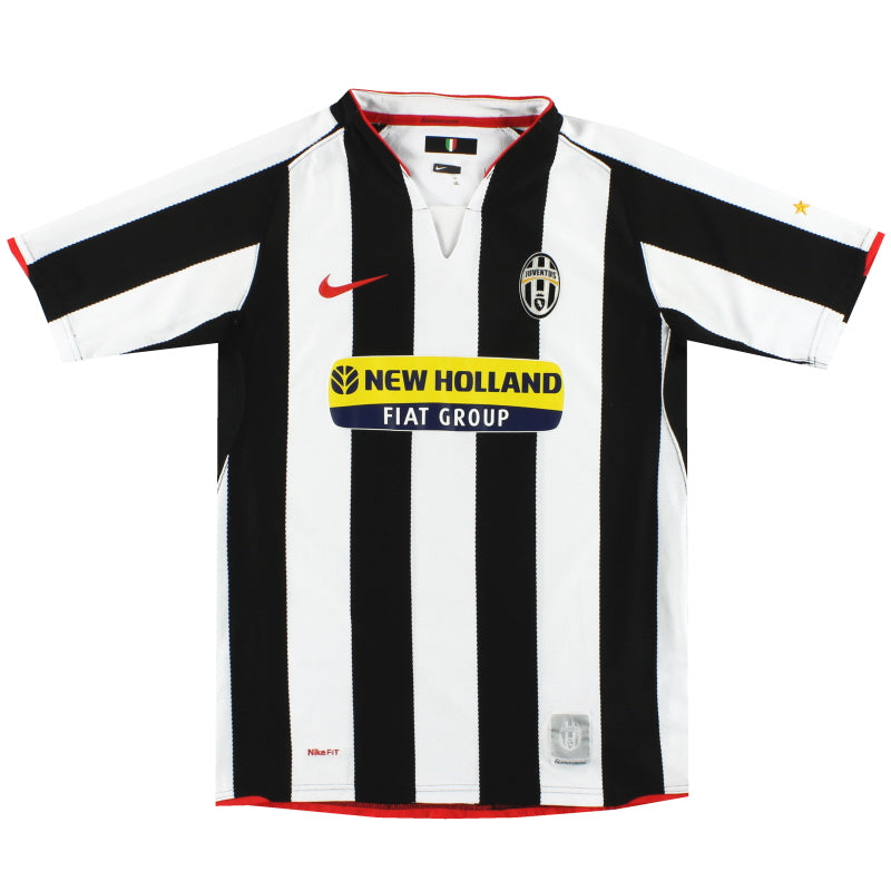 2007-08 Juventus Nike Home Shirt L.Boys