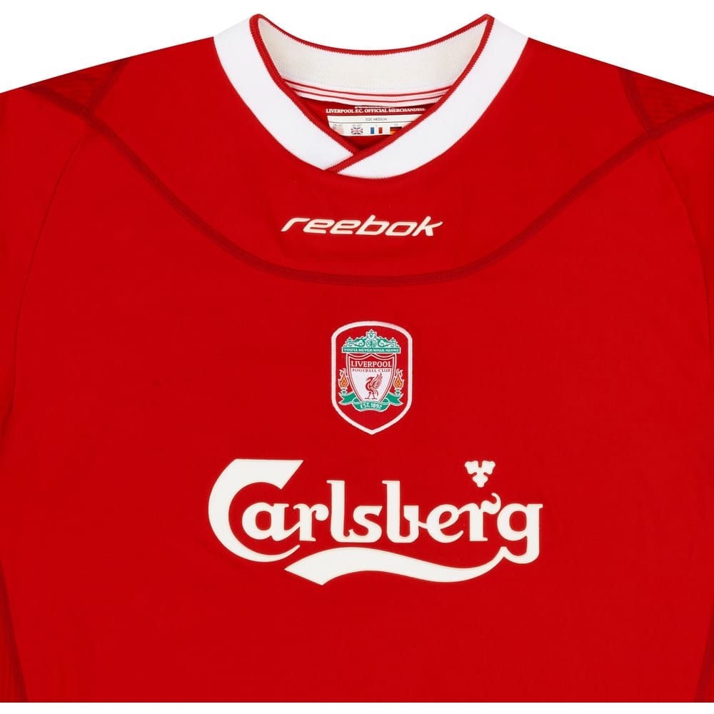 Liverpool 2002-04 Home Shirt Gerrard 17 M