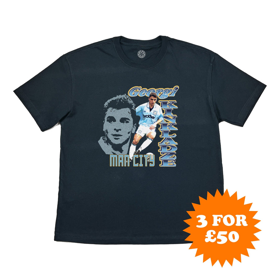 Man City Kinkladze Bootleg Tee