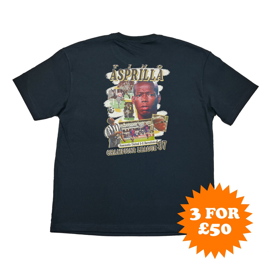 Newcastle United Asprilla Bootleg Tee