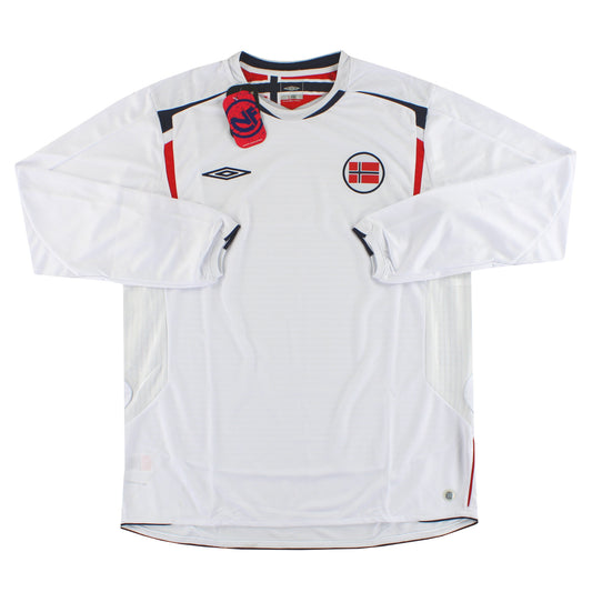 2006-08 Norway Umbro Away Shirt L/S *w/tags* XL