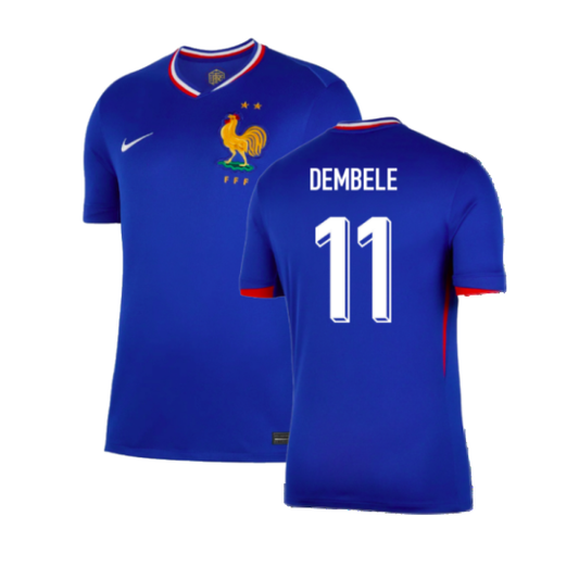 2024-2025 France Home Shirt (Dembele 11)_0