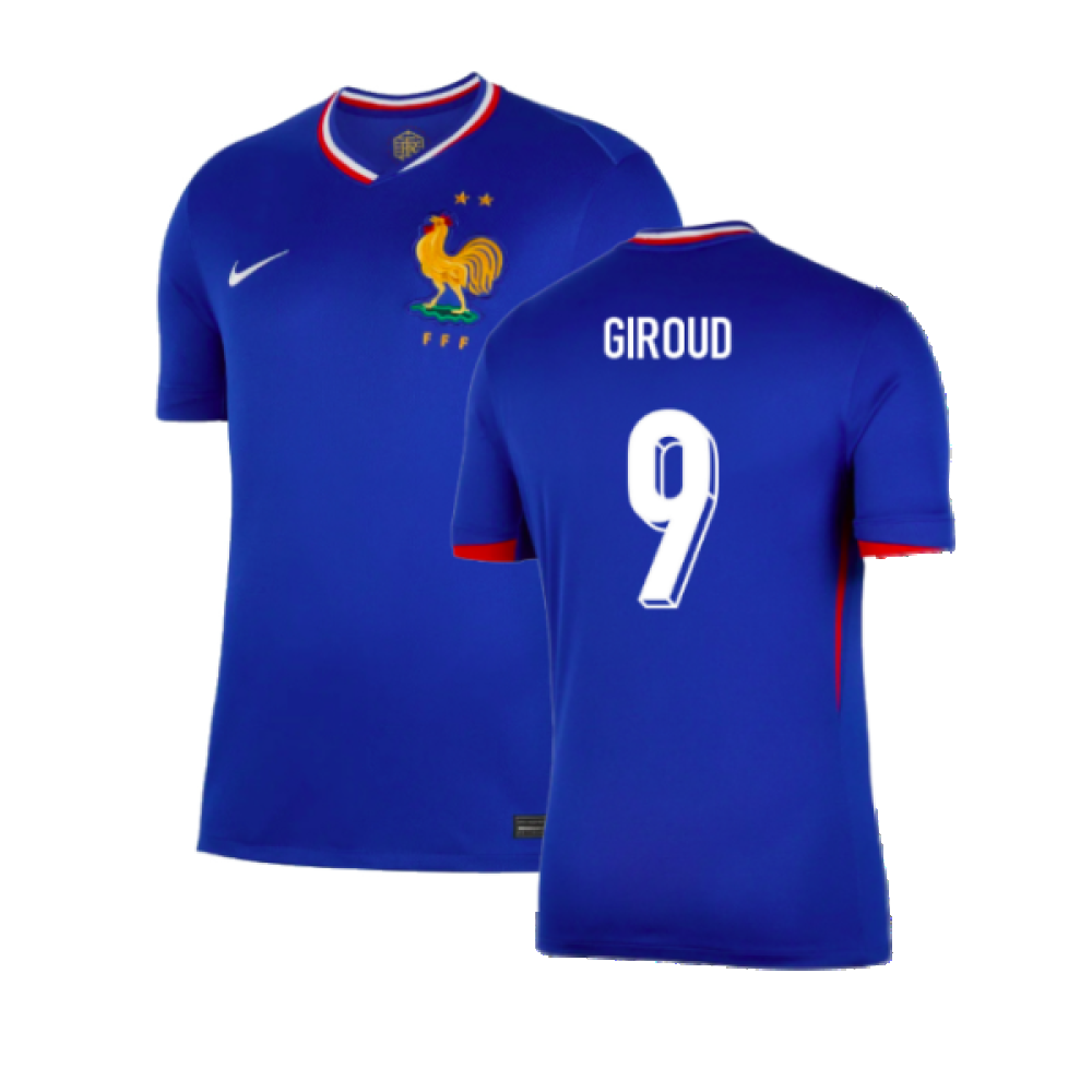 2024-2025 France Home Shirt (Giroud 9)_0